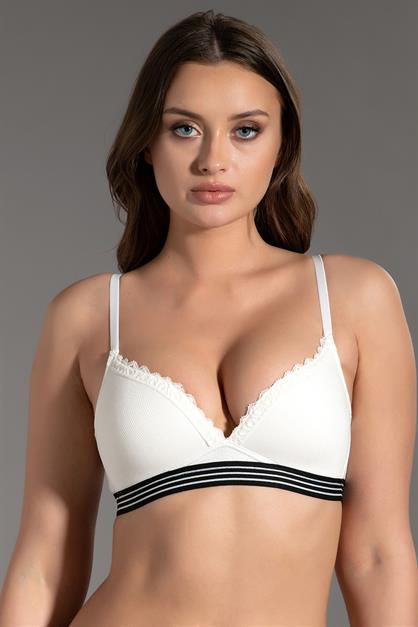 Lace Detail Unpadded Kids Bra C18132