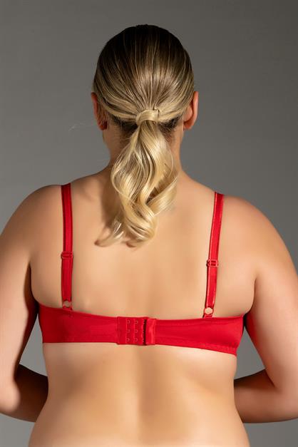 Lace Detail Minimizer Bra C12302