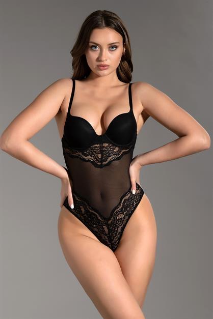 C&City Supported Lace Snap Body C15081