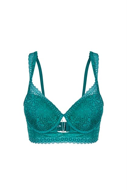 Destekli Sütyen C13014 Yeşil