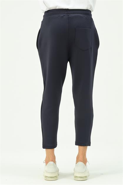 C&City Men Loose Cut Straight Leg Sweatpants with Back Pocket 856