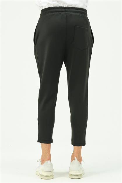 C&City Men Loose Cut Straight Leg Sweatpants with Back Pocket 856