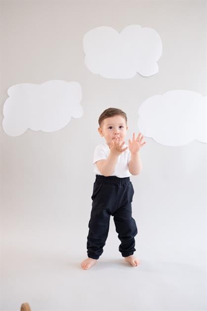 Boys Elastic Cuffed Sweatpants 763