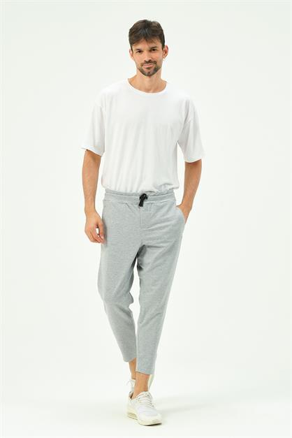 C&City Men Straight Leg Sweatpants with Back Pocket 783