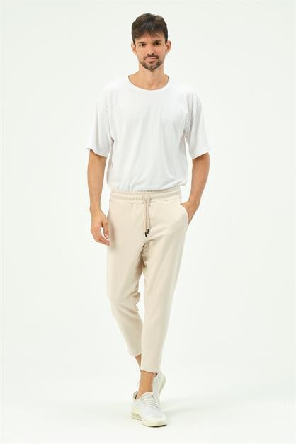 C&City Men Straight Leg Sweatpants with Back Pocket 783