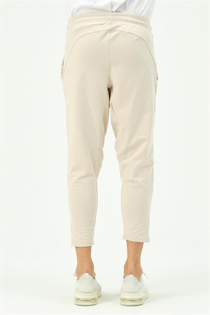 C&City Men Straight Leg Sweatpants with Back Pocket 783