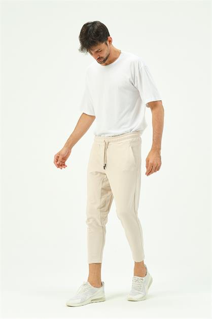 C&City Men Straight Leg Sweatpants with Back Pocket 783