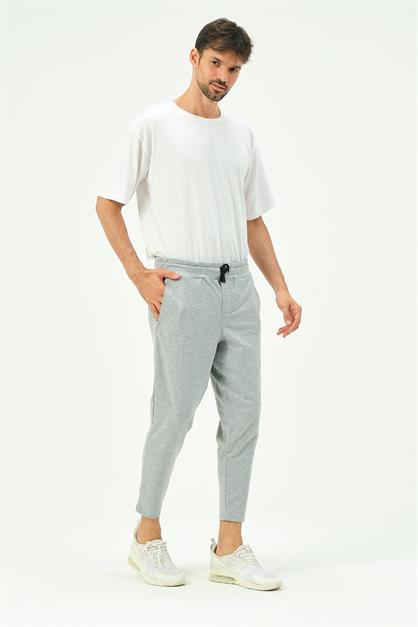 C&City Men Straight Leg Sweatpants with Back Pocket 783