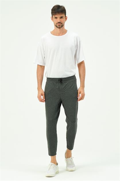 C&City Men Straight Leg Sweatpants with Back Pocket 783