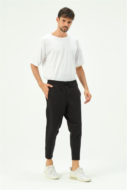 C&City Men Straight Leg Sweatpants with Back Pocket 783