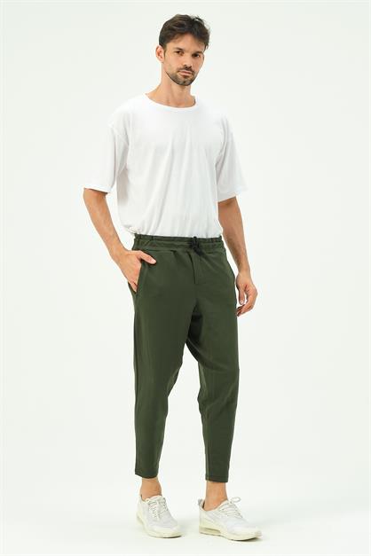 C&City Men Straight Leg Sweatpants with Back Pocket 783