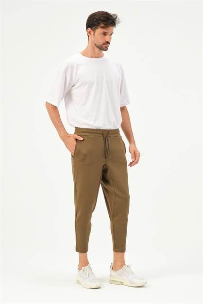 C&City Men Straight Leg Waist Detail Sweatpants 855 