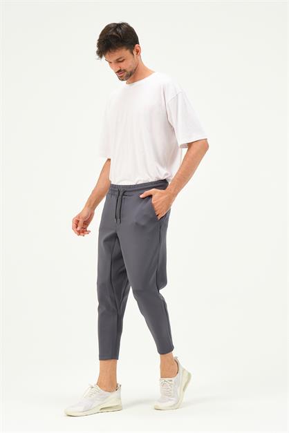 C&City Men Straight Leg Waist Detail Sweatpants 855 