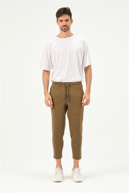 C&City Men Straight Leg Waist Detail Sweatpants 855 