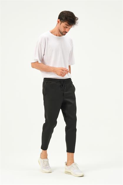C&City Men Straight Leg Waist Detail Sweatpants 855 
