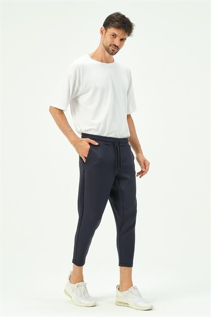 C&City Men Straight Leg Waist Detail Sweatpants 855 