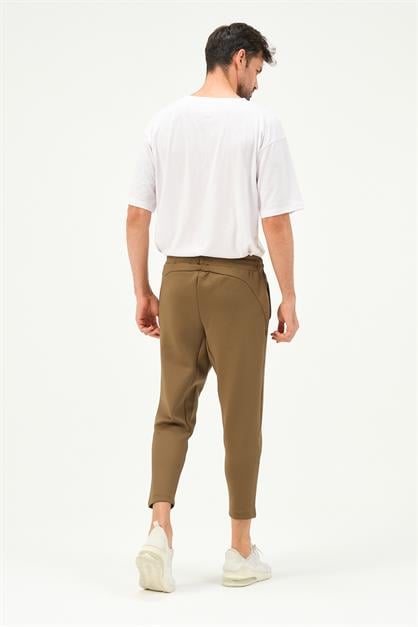 C&City Men Straight Leg Waist Detail Sweatpants 855 