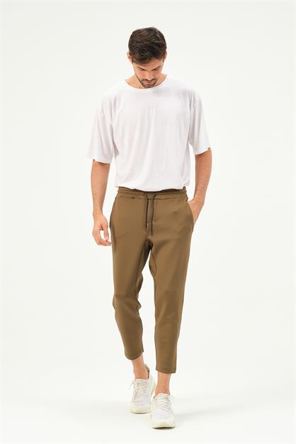 C&City Men Straight Leg Waist Detail Sweatpants 855 