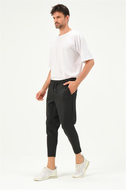 C&City Men Straight Leg Waist Detail Sweatpants 855 