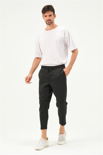 C&City Men Straight Leg Waist Detail Sweatpants 855 