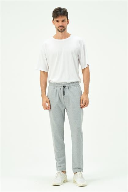 C&City Men Straight-Leg Sweatpants with Side Pockets 780 