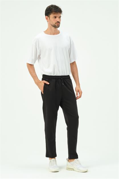 C&City Men Straight-Leg Sweatpants with Side Pockets 780 