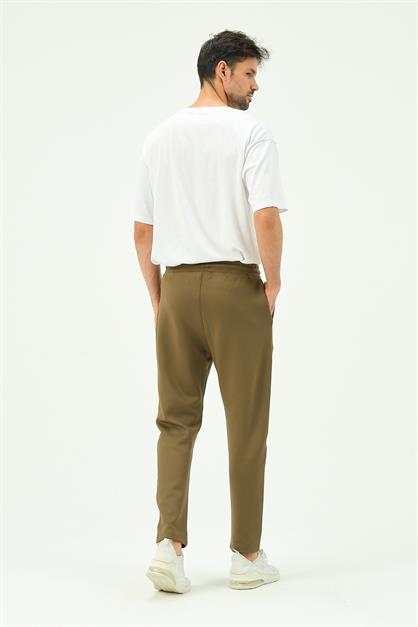 C&City Men Straight Leg Sweatpants with Side Pockets 852