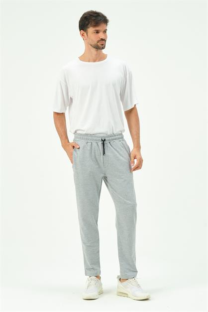 C&City Men Straight-Leg Sweatpants with Side Pockets 780 