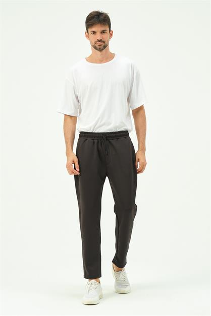 C&City Men Straight Leg Sweatpants with Side Pockets 852