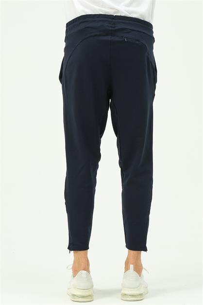 C&City Men Zippered Sweatpants with Back Pocket 782