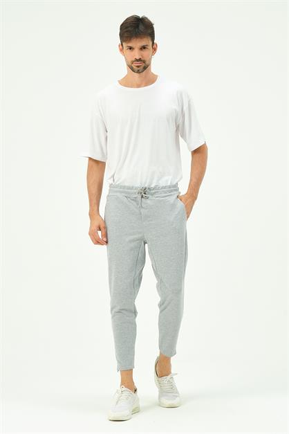 C&City Men Zippered Sweatpants with Back Pocket 782