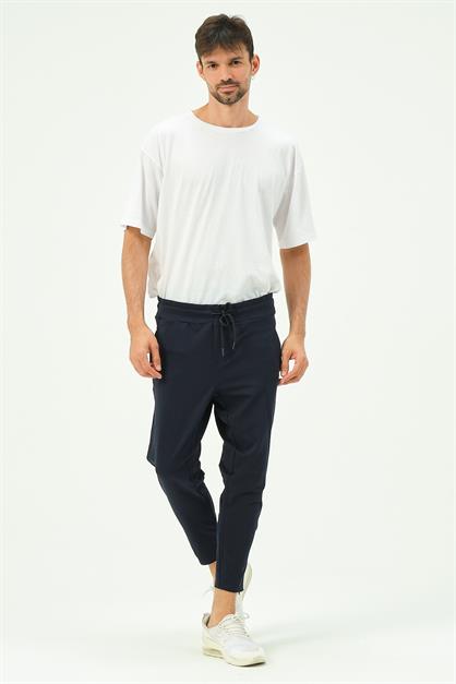 C&City Men Zippered Sweatpants with Back Pocket 782