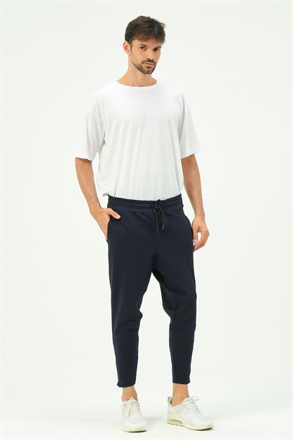 C&City Men Zippered Sweatpants with Back Pocket 782