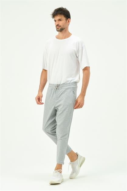 C&City Men Zippered Sweatpants with Back Pocket 782
