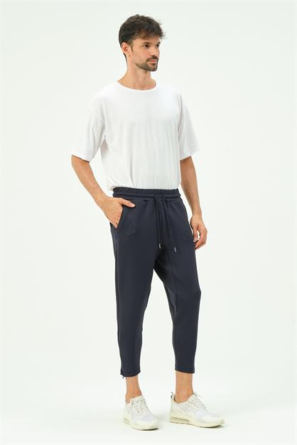 C&City Men Sweatpants with Zippered Legs and Back Pockets 854