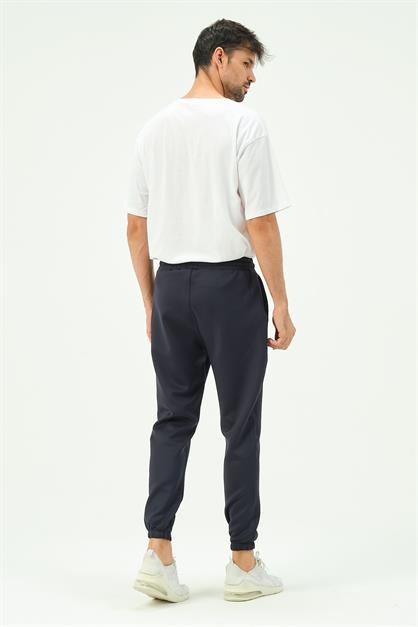 C&City Men Elastic Leg Sweatpants with Side Pockets 853