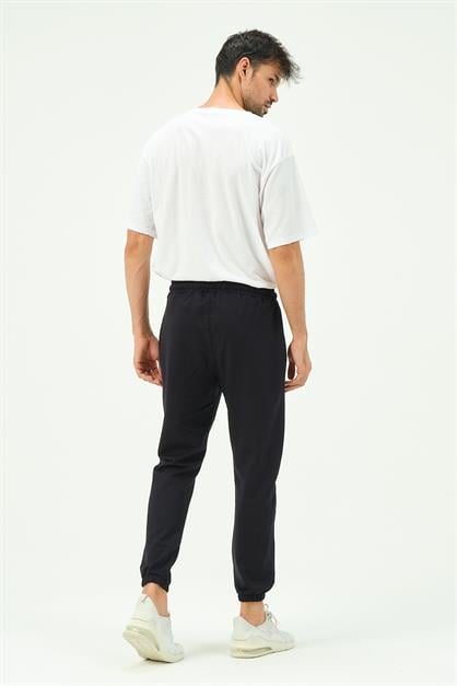 C&City Men Elastic Leg Sweatpants with Side Pockets 781
