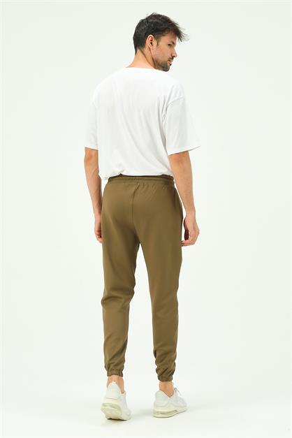 C&City Men Elastic Leg Sweatpants with Side Pockets 853