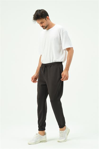 C&City Men Elastic Leg Sweatpants with Side Pockets 853