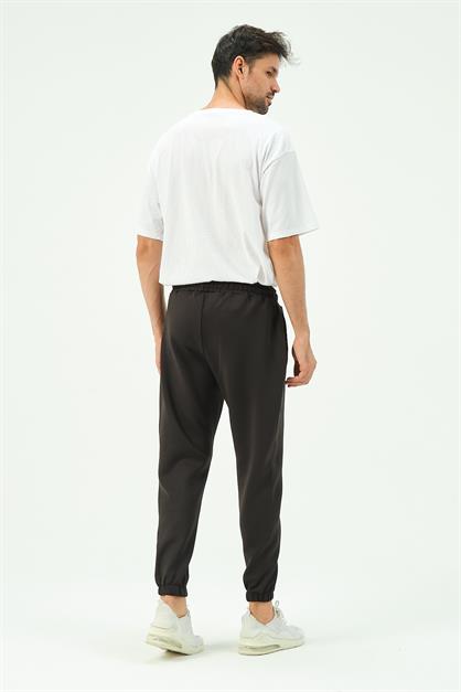 C&City Men Elastic Leg Sweatpants with Side Pockets 853