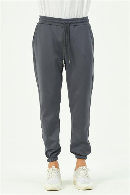 C&City Men Elastic Leg Sweatpants with Side Pockets 853