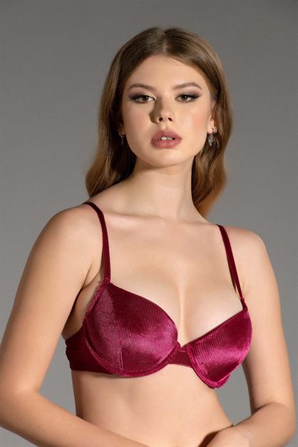 C&City Velvet Non-Padded Bra C18200