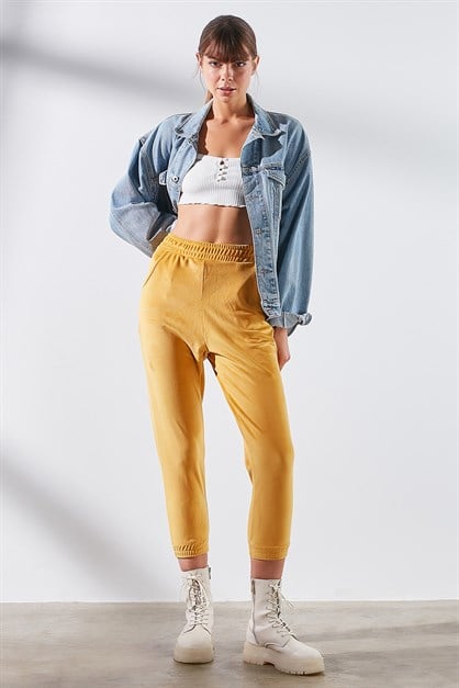 C&City Women Velvet Sweatpants  731