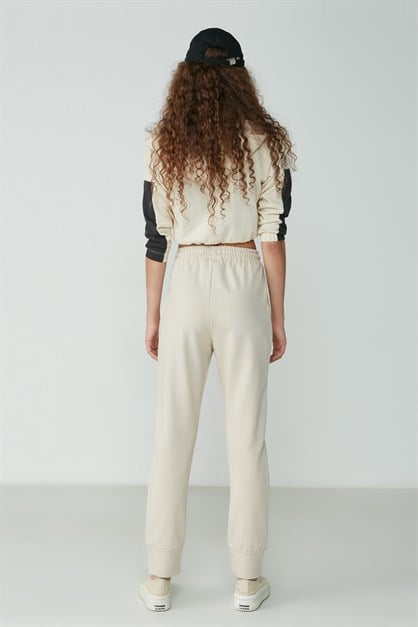 C&City Manşetli Paça Yandan Cepli Eşofman Altı 735 Taş