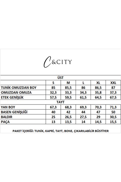 C&City Covered Burkini Swimwear C13100