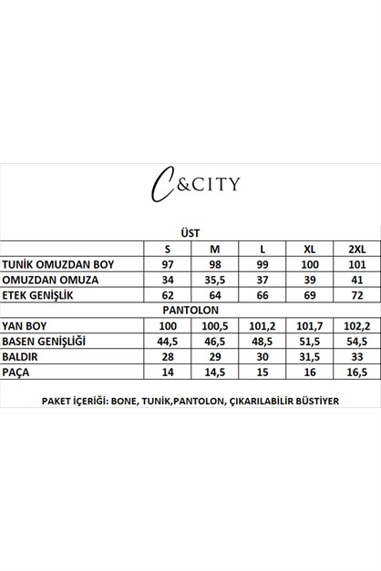 C&City Covered Burkini Swimwear C12002