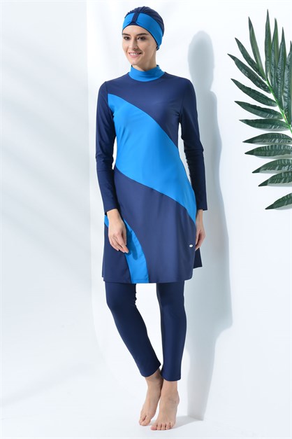 C&City Covered Burkini Swimwear C15541
