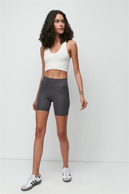 High-Waisted Sports Shorts Leggings 9408