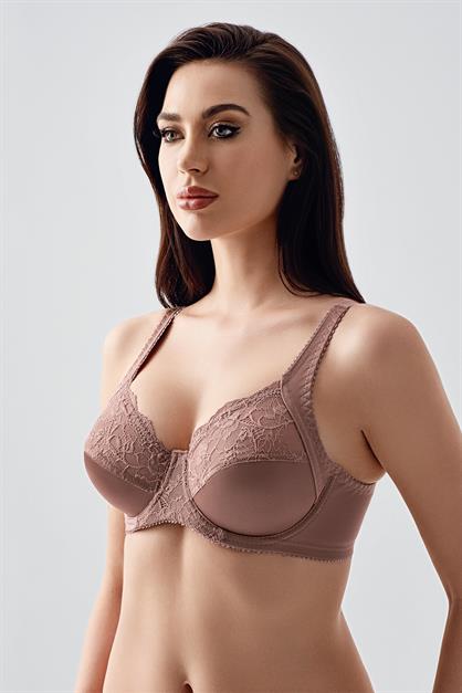 C&City Minimizer Bra with Lace Detail C12305