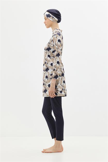 Full Covered 4-piece Modest Swimwear 1300